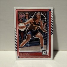 panini donruss wnba 2025 kelsey mitchell basketball card 19 indiana fever