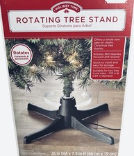 Holiday Time Rotating Christmas Tree Stand For 7.5ft 