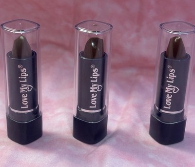 Love My Lips Mixed Lot Of 3 Lipsticks. 2 Wild Berry 440 And 1 Pure Plum 452.