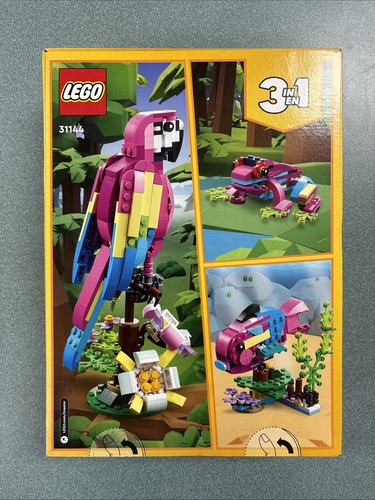 LEGO Creator 31144 Exotic Pink Parrot 3in1 Retired Brand New Sealed