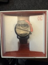 Men's Fossil Q Hybrid Smartwatch Brown Leather Band NDW2A1 8" WRIST