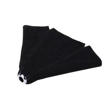 Car Shift Boot Cover, Suede Leather Car Gear Cover, Trimmable Gear Black