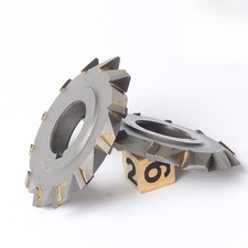 1pc YW2 Double Angle V Slot Special Shaped Milling Cutter 63X8x22x90 Degrees