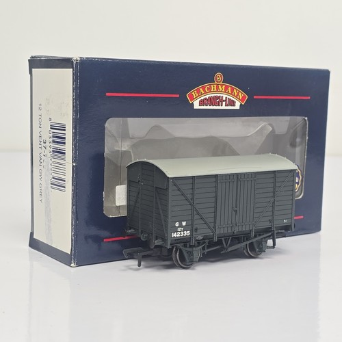 Vagón furgoneta Bachmann 12 toneladas GWR Mogo 142335 GWR gris oscuro librea calibre OO | Zustand: Used