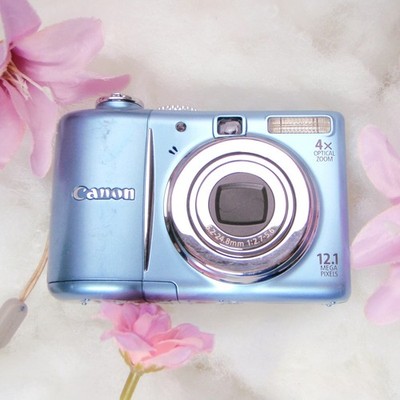Sky Blue Canon PowerShot A1100 IS Digital Camera Boxed Complete