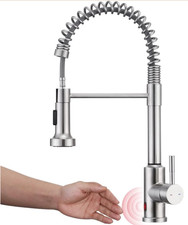 Touchless Kitchen Faucet Automatic Smart Faucet with Pull down Sprayer Stainless