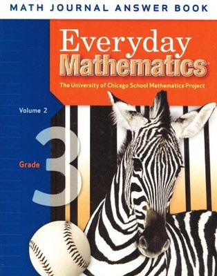 EVERYDAY MATHEMATICS: GRADE 3 MATH JOURNAL ANSWER BOOK, **BRAND NEW**