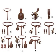 PU Leather Belt Potion Bottle Medieval Renaissance Cosplay Set Waist Bag