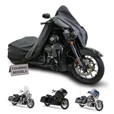 Motorcycle Cover for Harley Davidson Touring Waterproof Heavy Duty 108"-Touring