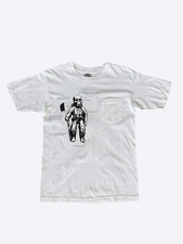 Chrome Hearts White Black Foti Graphic T-Shirt