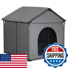 Loobmbns Large Dog House Soft Indoor Int 30X28X23In/Ext 31X30X31In For Labrador