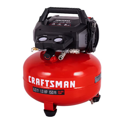 [BIG SALE] CRAFTSMAN 6-Gallon Portable Electric 150 PSI Pancake Air Compressor