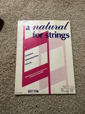 1st Violin orchestra folio - A natural for strings - sheet music/book - 9 songs