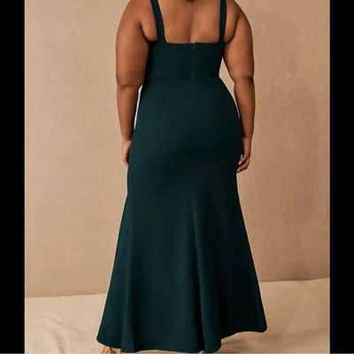 sage green floral dress bridesmaid Dusty Sage A Line Printed Floral Long Bridesmaid Dress with Slit