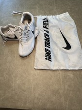 Nike Rival Waffle 6 Track Shoes White Black DX7998-100 US Size 8