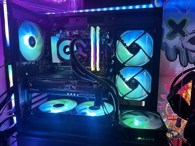 AMD RADEON 7700 xt 12GB | gaming pc | DDR5 32GB | Ryzen 7 8700F