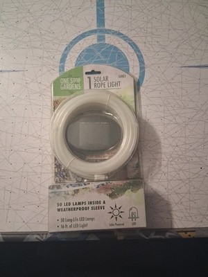 ONE STOP GARDENS Solar Rope Light Illuminate railings and walkways