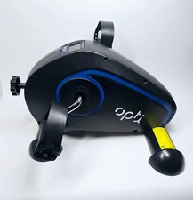 Mini Exercise Bike Pedal Exerciser Seated Compact Opti Home Fitness