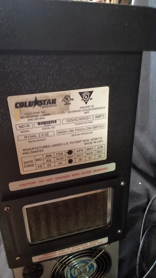 Cold Star ND1R Sahnespender Maschine Neu - Bild 3 von 4