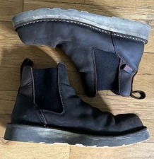 Danner Bull Run Chelsea 6" Soft Toe Boot Brown Mens Size 9.5D