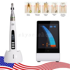 Dental Cordless LED Endo Motor 16:1 Contra Angle/Apex Locator Root Canal Finder