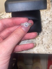 engagement ring and wedding band set