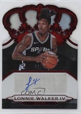 2018-19 Panini Crown Royale Rookie Red 5/99 Lonnie Walker IV #CR-LW4 Auto 0o5y