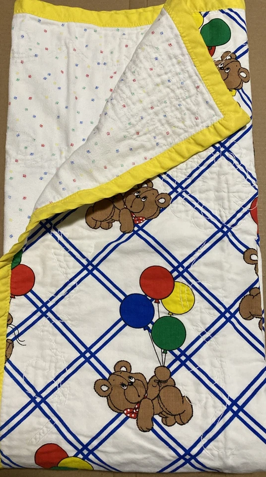 Manta de bebé ligera vintage hecha a mano Foto 4 de 4