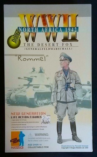 Dragon Models Dragon NORTH AFRICA 1942 1/6 Field Marshal Erwin Rommel Dragon - Picture 2 of 10