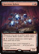 x1 Ravenous Robots - Extended Art R MTG Teenage Mutant Ninja Turtles M/NM, Engli