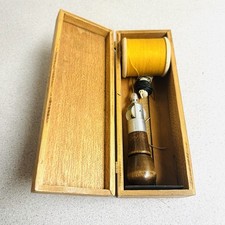 Vintage C.A. Meyers Co. "Awl For All" Leather Stitcher Made In USA w/ Wood Case