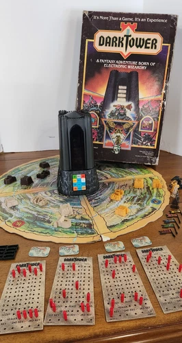 Milton Bradley Dark Tower Board Game 1981 Complete Works See Video