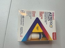 Children's Astepro Allergy Antihistamine Nasal Spray 60 Sprays Exp 11/25 2 Box