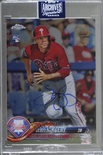2020 Topps Archives Signature Series /28 Scott Kingery Buyback Auto 8vc