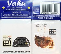 Yahu YMA2413 Supermarine Spitfire Mk.Viii/Ix Early 1/24 Instrument Panel