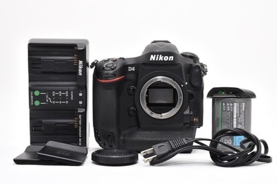 Nikon D4 16.2MP FX Digital SLR DSLR Camera Body From Japan (Excellent++)