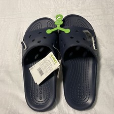 Unisex CROCS Classic Slide Sandals Navy NEW in Original Mfr's Bag Sz M10/W12