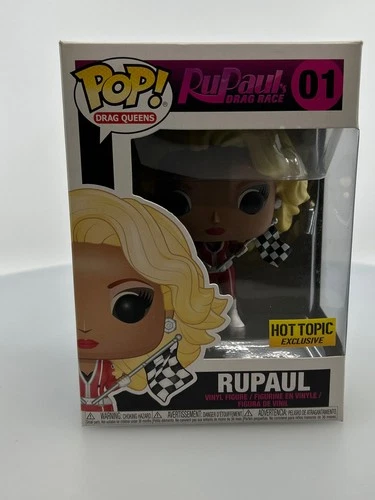 Funko POP! Celebrities Drag Queens RuPaul #1 Hot Topic Exclusive DAMAGED BOX