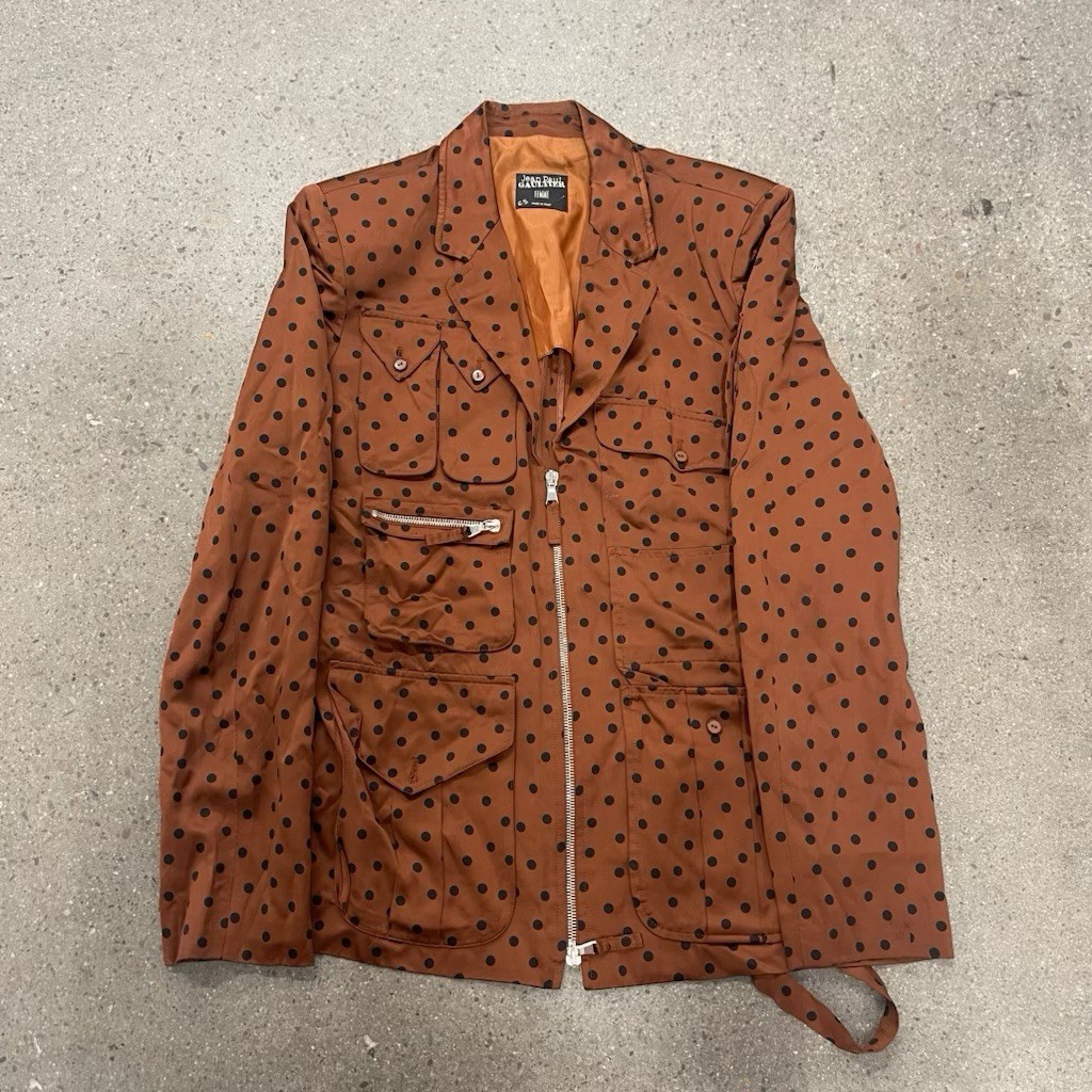 Jean Paul GAULTIER エスニックリネンジャケット Jean Paul GAULTIER