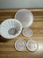 Vintage Tupperware Jel-N-Serve Jello Mold Set...