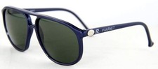 259 Vintage Vuarnet 117 4017 Blue Sunglasses PX3000 Green Mineral Glass Lens