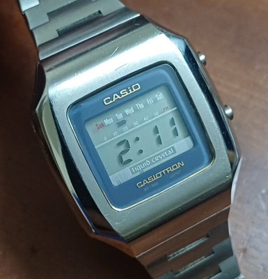 Casio Casiotron 03-505 Blue Screen Rim (2272)