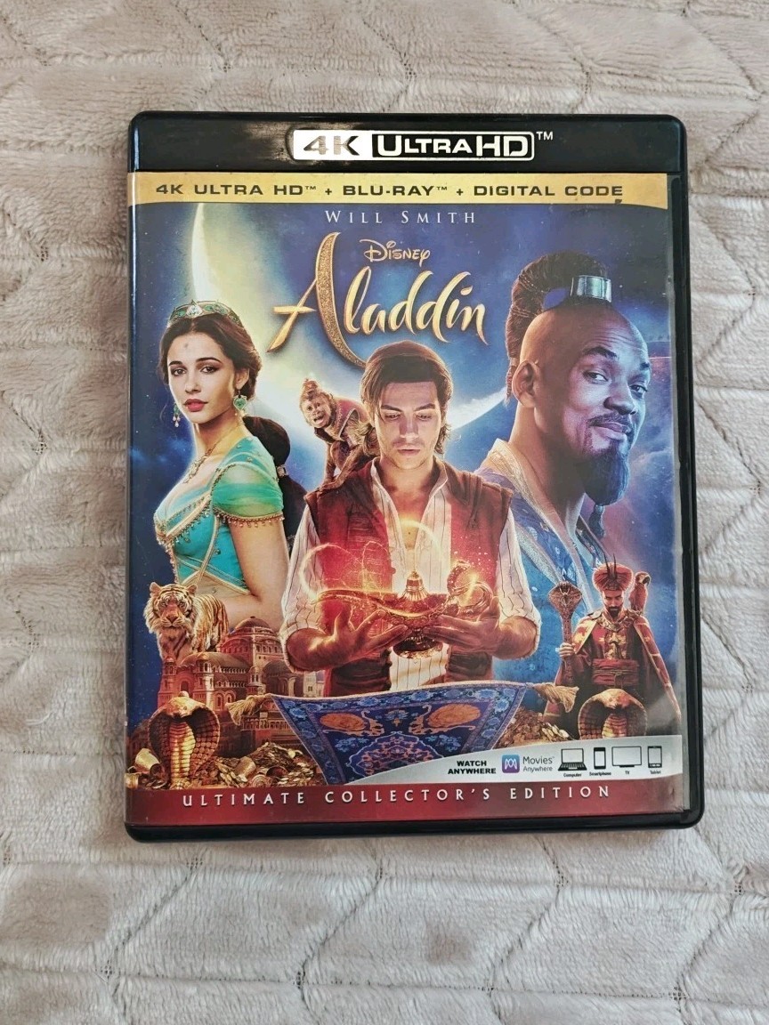 Aladdin Ultimate Collector's Edition 4K Ultra HD Blu-ray 2-Disc Set No Digital