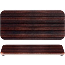 2Pcs 8.6x4'' Water Absorbent Diatomite Coasters Diatomaceous Earth Drying Mat...