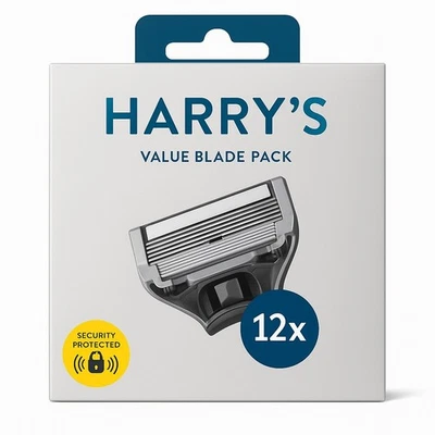 HARRY, S Harry’s Razor Blades – Value Pack of 12 | Precision German Blades for a Smooth,