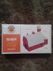 HO Scale Bachmann 5 Plasticville USA Farm Barn Red White New Sealed  — photo 1
