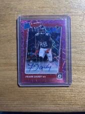 2021 Optic Rated Rookie Frank Darby Pink Laser Auto /30 #290 🔥🔥🔥