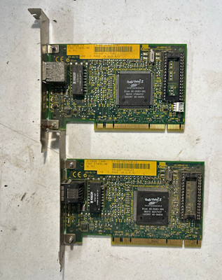 2x 3Com 3C905B-TX / TXNM Fast EtherLink XL 10/100 PCI NIC Working Pulls