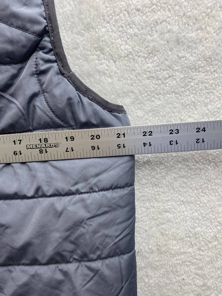 Ralph Lauren Chaps Puffer Vest Full Zip with Pockets Sacket Blu Men's Medium  - Image 4 of 4