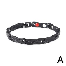 Dragon Pattern Magnetic Therapy Bracelet for Women  Men Power Therapy Magnets B